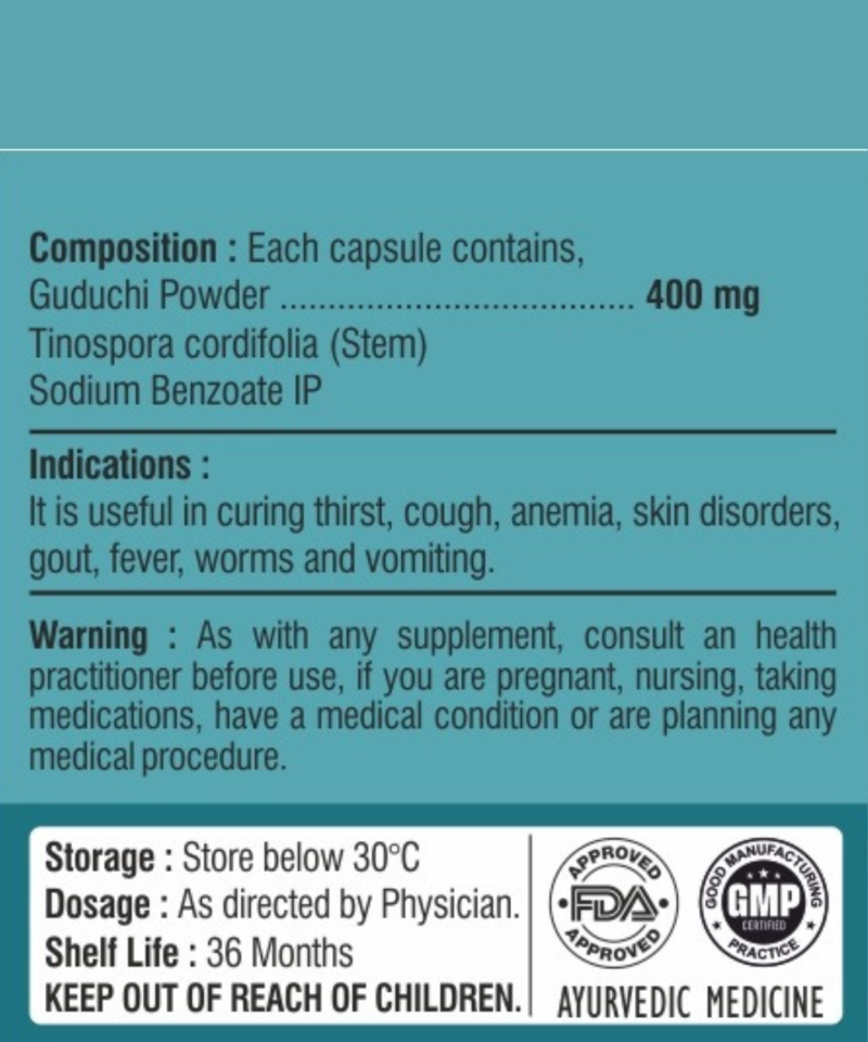 Guduchi Capsules - Image 4